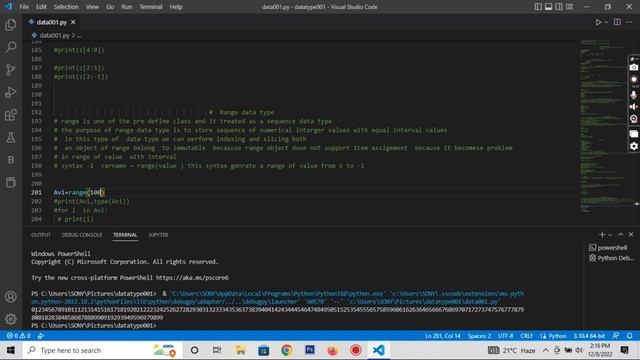 Range data type in Python हिन्दी में | Range data type Day 11 смотреть онлайн