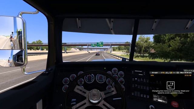 Blade's Western Star 4900 | Hauling a Huge Cargo Helicopter to Kansas | American Truck Simulator смотреть онлайн