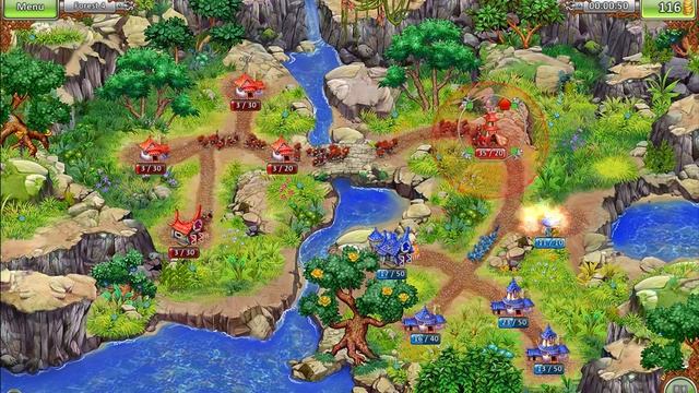 LandGrabbers World 1 Forest Lvl 4 смотреть онлайн
