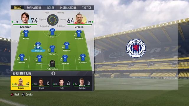 Rangers Career Mode - FIFA 17 #3 смотреть онлайн