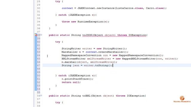 [ Web Service RESTful ] Aula 018 – java biblioteca JAXB Jettison gerar JSON – video FullHD смотреть онлайн