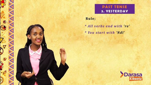 Kikuyu Past Tense - 1st Person Yesterday - Darasa Kikwetu - Embrace Your Culture смотреть онлайн