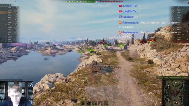 World of Tanks Учимся Играть 2 день , ТУПО ЖАРА смотреть онлайн