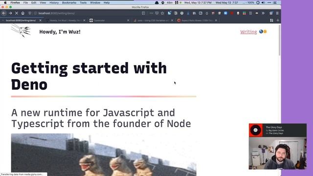[Live Coding] Eleventy JS work for my personal site смотреть онлайн