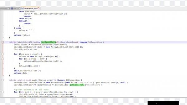 Java Apache POI | Excel reader | Backbone of test data | Easy integration |