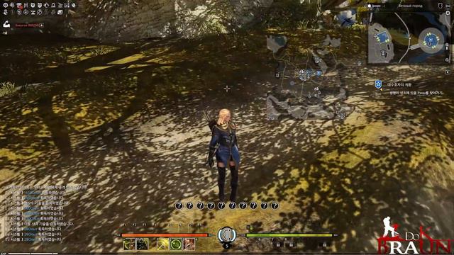 Выбираем режим - нонт-таргет или таргет в BLESS Online (ГАЙД) смотреть онлайн