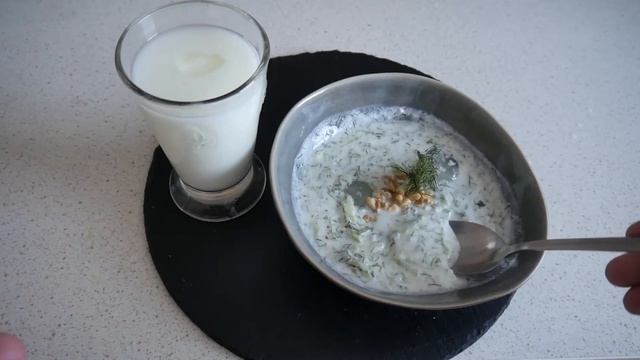 Bulgarian Food Taste Test | Tarator (таратор) & Ayran | Food & Drink