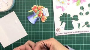 Beginners Guide To 3D Decoupage Using Sticky Pads Or Silicone Glue