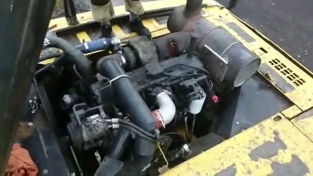 Работа двигателя Komatsu SAА6D114E 3 после ремонта смотреть онлайн