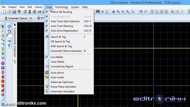 Diseño De Circuitos Impresos Con Proteus 8.5 Y Modelado 3d Con Solid Works| Editronikx