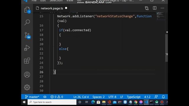 detect internet connection and disconnection in ionic app with capacitor network plugin смотреть онлайн