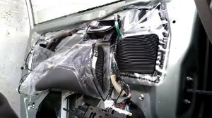 Как снять заменить стекла передней двери SUBARU FORESTER(2015)demontaz zamiana szyb drzwi przod!