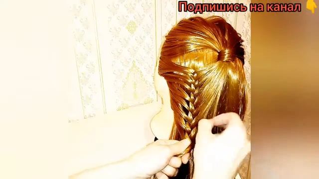 Урок 97. Три варианта ПРОСТЫХ и КРАСИВЫХ причесок. Прически на каждый день! Легко и быстро. смотреть онлайн