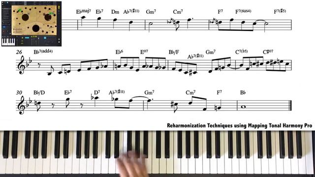 Oh, Danny Boy Reharmonization Improv using Mapping Tonal Harmony Pro смотреть онлайн