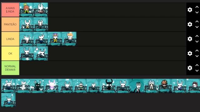 TIER LIST DE SKINS DE HOLLOW KNIGHT смотреть онлайн