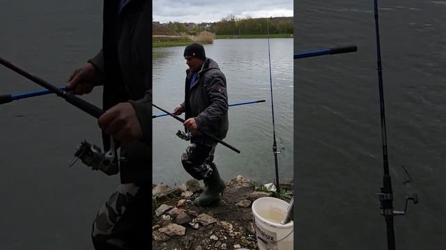 Лещ весной на чесночный pellets. Рыбалка весной на Карпа. 13.04.2023.река Майн. смотреть онлайн