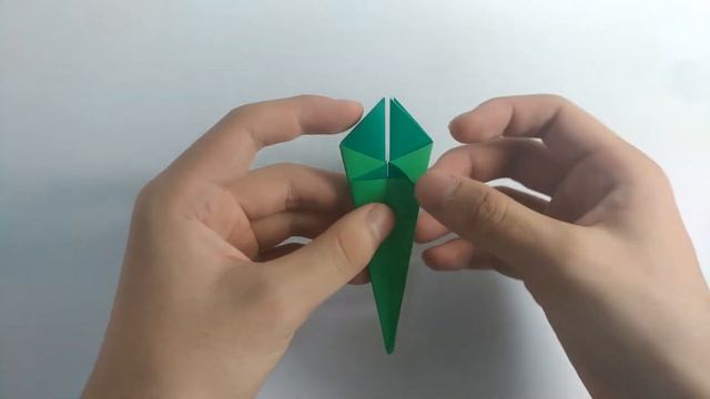 Origami Nepenthes by White shark [Tutorial] смотреть онлайн