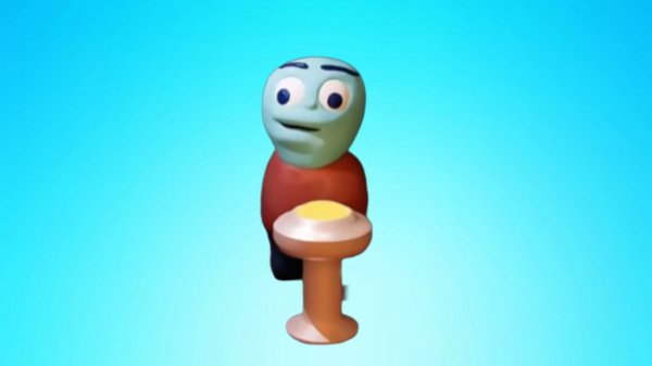 Популярные мемы голубого цвета