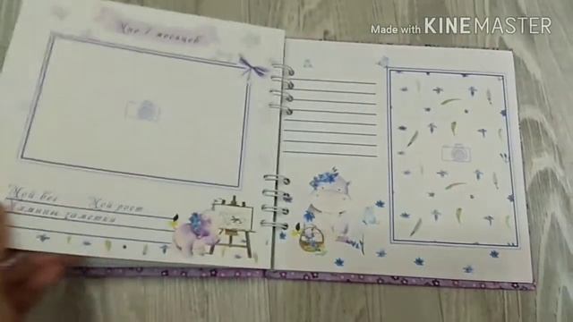 Альбом на кольцах для самостоятельного вклеивания фото смотреть онлайн