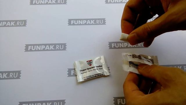 Жевательная резинка с логотипом "Студия здоровой улыбки" от компании FUNPAK.RU смотреть онлайн