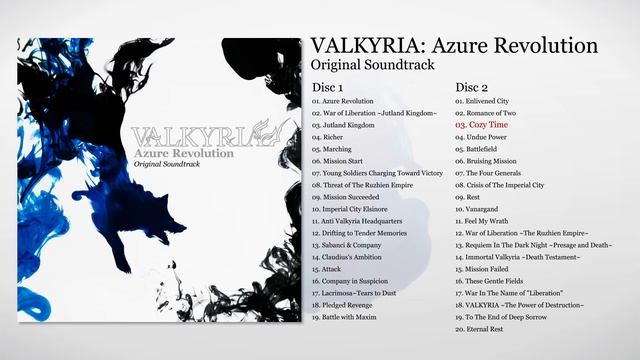 『VALKYRIA: Azure Revolution Original Soundtrack』 Crossfade Video смотреть онлайн