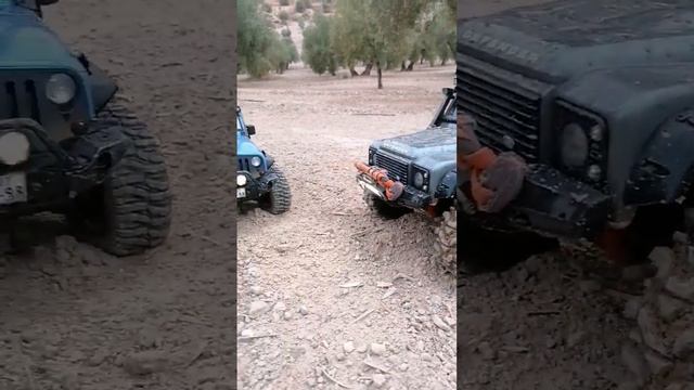 Rc crawler land rover defender traxxas trx4.Rute mode. @xtremscalerc смотреть онлайн