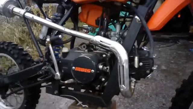 Honda CR80cc 2T + china engine 125cc 4T смотреть онлайн