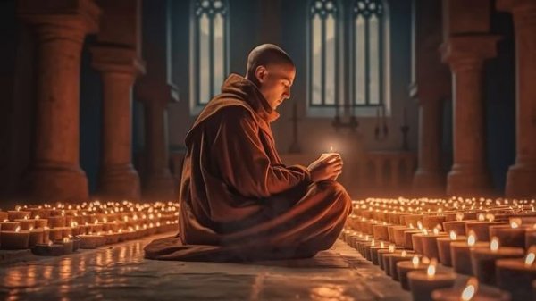 Sacred Gregorian Chant | Prayer In The Sacred Space Of The Catholic Church