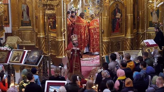 Проповедь митрополита Тихона в Неделю  перед Воздвижением . Воскресение словущее .