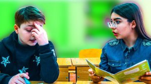 СПИСАЛ У СОСЕДКИ и получил ПЯТЕРКУ а она ТРОЙКУ! (Крутые Детки) Cool Kids