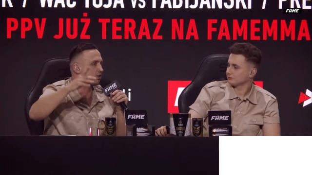 Jóźwiak mielony przez Boxdela, Pasuta, Gimpera i Gole - konferencja - Fame MMA 17 смотреть онлайн