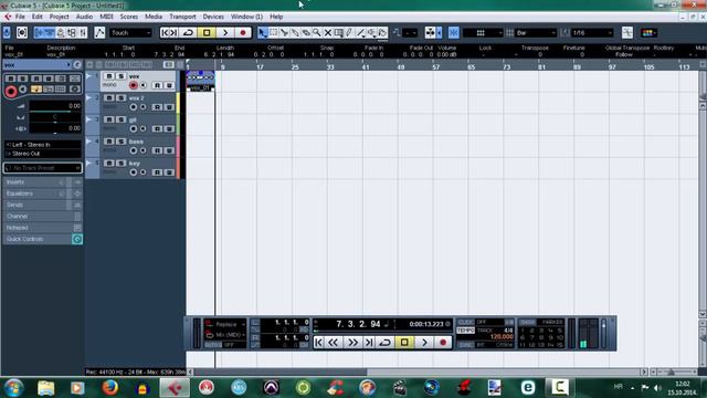 Cubase 5 - Multitrack Recording