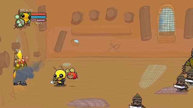 Castle Crushers, Sandcastle Inner Chambers Walkthrough! For the Enoplanite смотреть онлайн