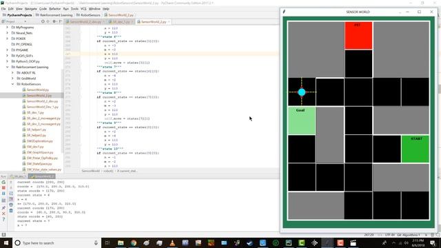 PYTHON CODING: ARTIFICIAL INTELLIGENCE Deep Q-Learning-SENSOR WORLD_2 Part 10 PHASE I completed смотреть онлайн