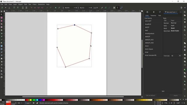 Inkscape How To Add Nodes Tutorial смотреть онлайн