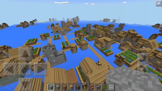 Бесконечная деревня в MCPE 0.15.6 ( Аддон на деревню ) - Minecraft PE смотреть онлайн