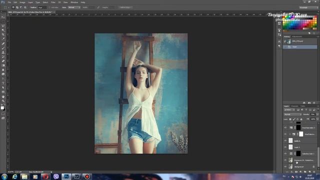 Презентация видеоурока по обработке фотографий "Painter" от Юлии Тягушовой смотреть онлайн