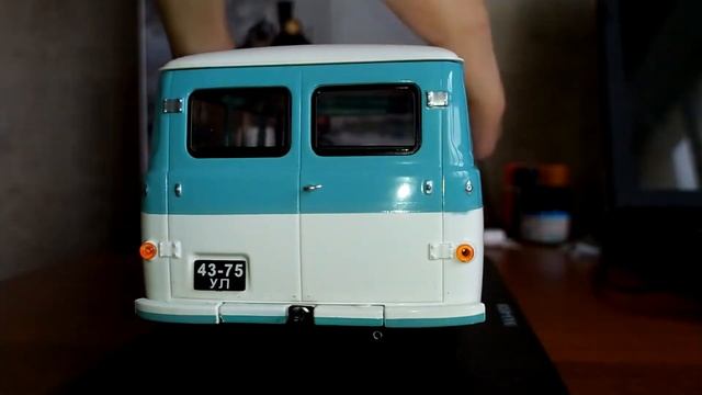 Обзор модели УАЗ 452В в масштабе 1:24 смотреть онлайн