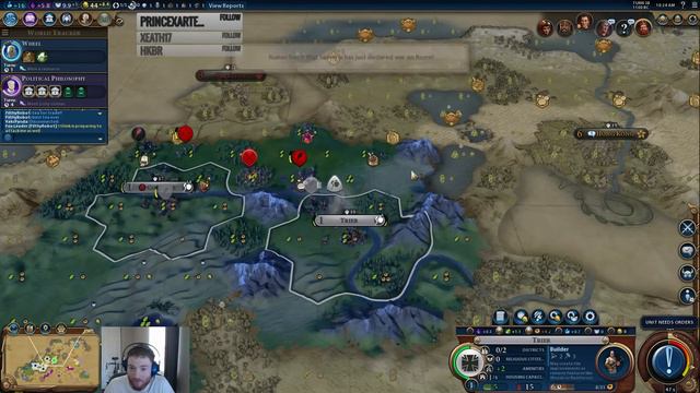 Civ 6 Game 27: Germany (6FFA) Part 2 смотреть онлайн
