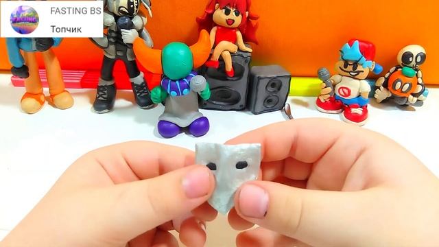 КАК СЛЕПИТЬ ТРИККИ КЛОУНА И ТАНКМЕНА  #fridaynightfunkin