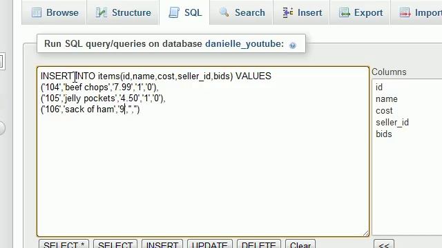 MySQL Database Tutorial - 27 - How to Insert Multiple Rows смотреть онлайн