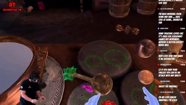 Oculus Quest Hand Tracking Magic with Elixir & Waltz of the Wizard смотреть онлайн