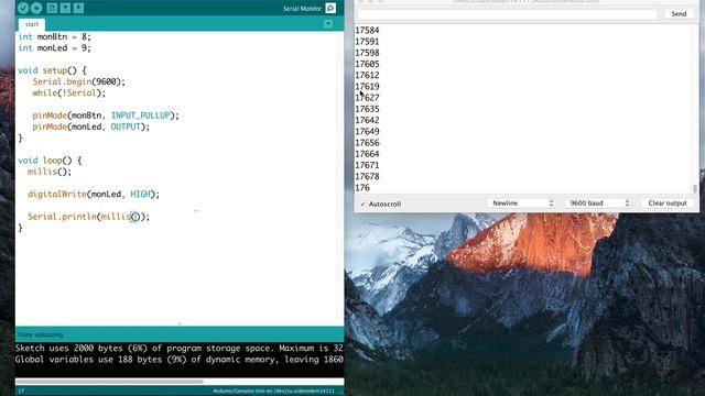 Arduino: Comment utiliser les fonctions delay() et millis() смотреть онлайн