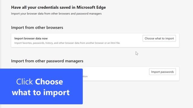 Microsoft Edge | How to import data in Microsoft Edge смотреть онлайн