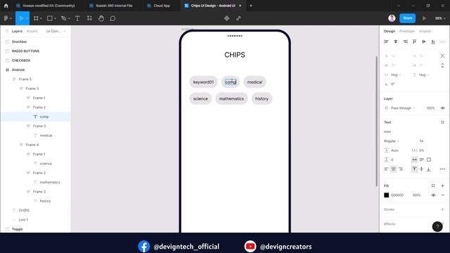 Chips Design - Material Design 3.0 - Tutorial #05 смотреть онлайн