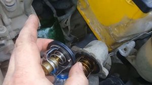 Замена термостата авео т250 с двс 1.2