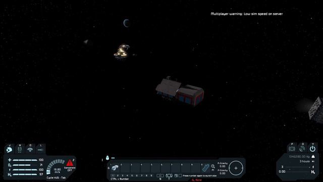 "Into the Black" The Nidd S04E44 | Group Survival Space Engineers смотреть онлайн