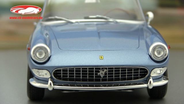 ck-modelcars-video: Ferrari 275 GTS/4 Pininfarina Spyder mit Speichenfelgen 1964 blau KK-Scale смотреть онлайн