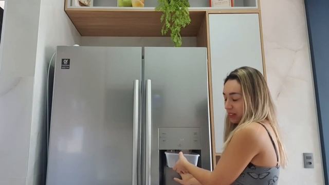REFRIGERADOR SIDE BY SIDE SAMSUNG | ABRINDO MINHA GELADEIRA смотреть онлайн