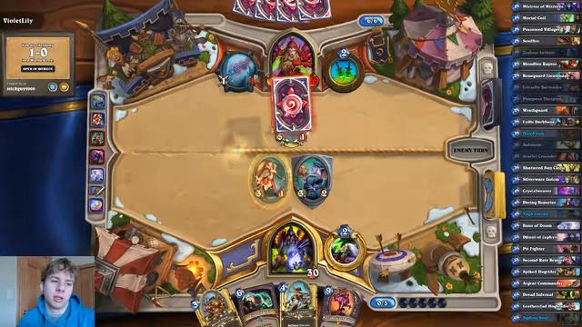Hearthstone Arena Part 12 1 Drop City Warlock смотреть онлайн